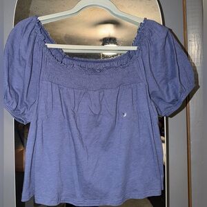 NWT American Eagle Outfitters Off The Shoulder Crop Top